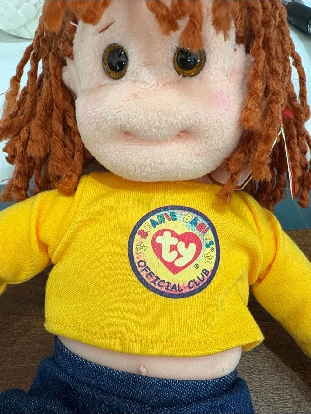Ty Beanie Bopper Cuddly Crystal